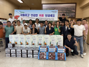 경주시 동천동 행정복지센터, 폭염 속 어르신 건강 '사수'