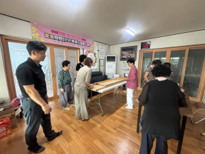 고령군 운수면, 게임으로 어르신 활력 '쑥쑥'