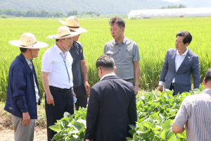 주낙영 시장, 지역민들과 함께 미래농업 구상 '잰걸음'