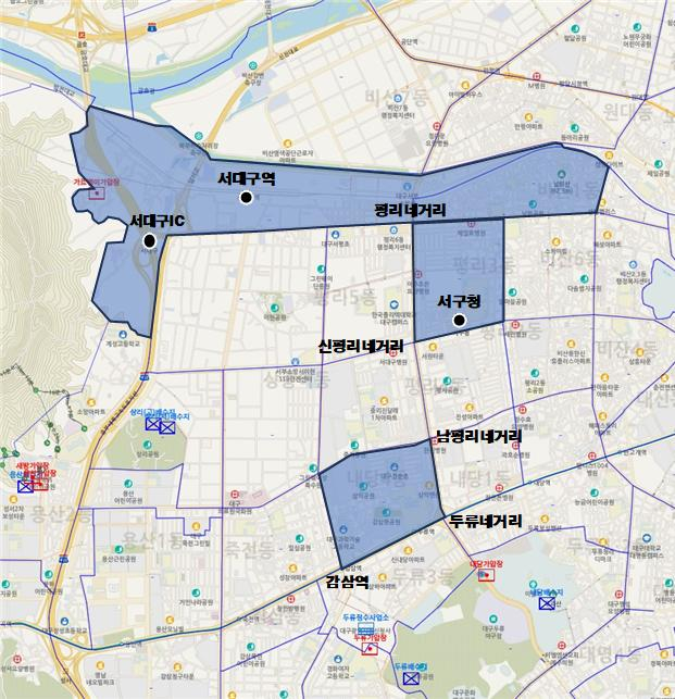 대구광역시 상수도사업본부, 물방향 조정 작업 시행