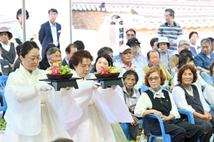 일연 스님의 숭고한 가르침 되새기다... 군위군 인각사서 736주기 다례재