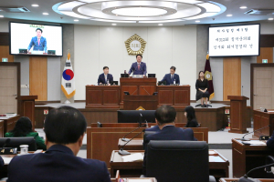 칠곡군의회, 제312회 임시회 '힘찬 출발'